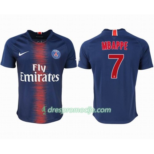 Paris Saint-Germain Dres MBAPPE 7 Domaći 2018/19 Kratkih Rukava Paris Saint-Germain Dres MBAPPE 7 Domaći 2018/19 Kratkih Rukava